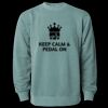 Unisex Midweight Pigment-Dyed Crewneck Sweatshirt Thumbnail