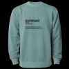 Unisex Midweight Pigment-Dyed Crewneck Sweatshirt Thumbnail